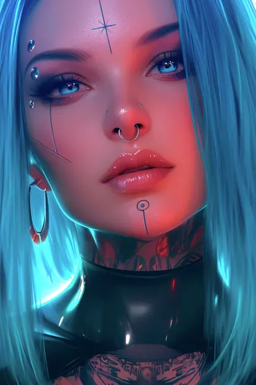3d Girl Cart