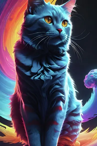 Animated Cat Bg