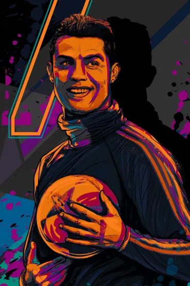 Animated Cristiano Ronaldo