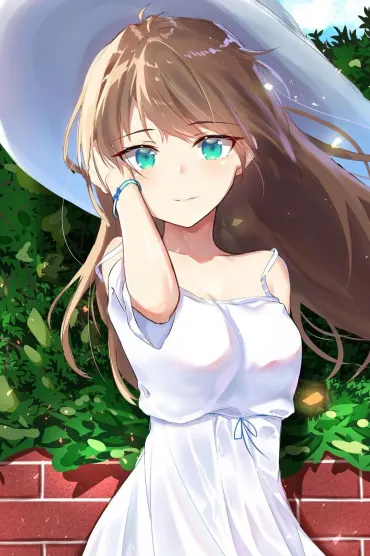 Anime Girl White 9