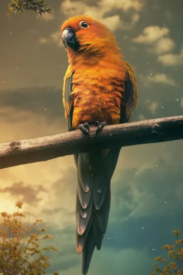 Bird In Tree