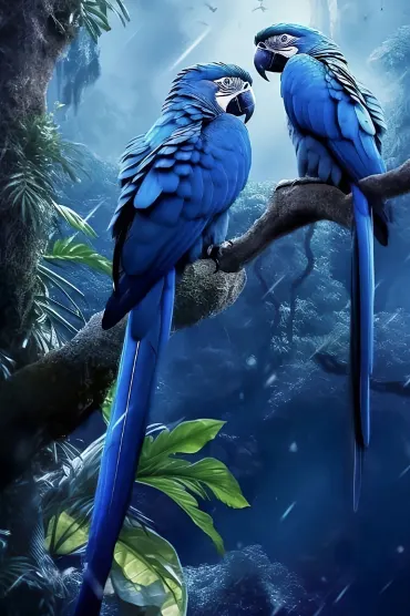 Birds In Forest 90