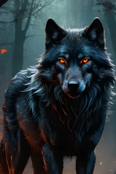 Black Wolf 4k 09