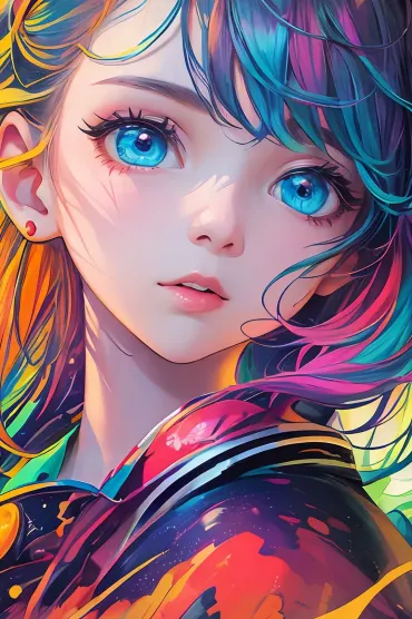 Cartoon Girl Pro Face