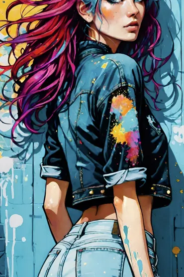 Cartoon Girl Wp