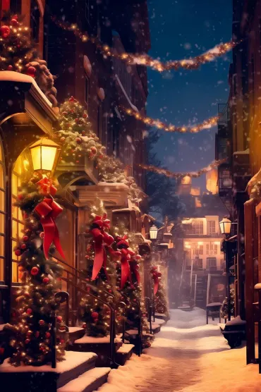 Christmas Night Lights