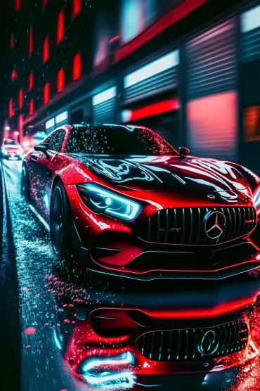 Dark Night Car