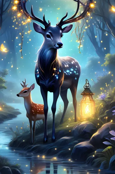 Deer Animated