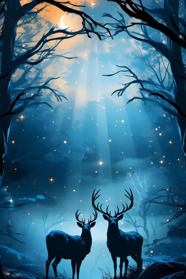 Deer Nature New