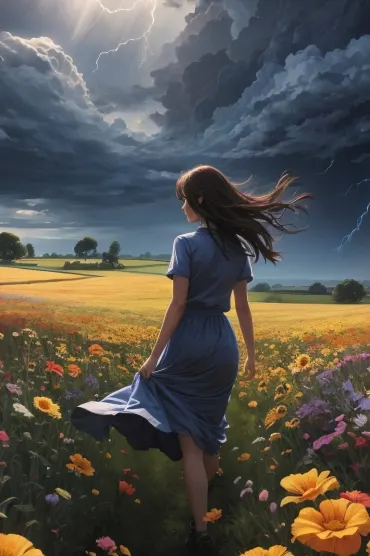 Girl In Nature 9303