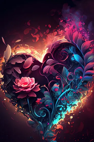 Love Heart Bg 33