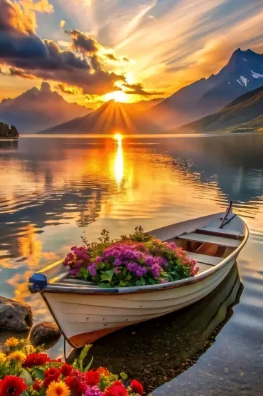Nature And Boat