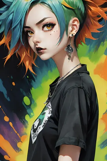 Pink Girl Punk
