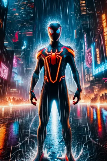 Spiderman Wallp 4k