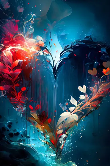 Wallpaper Mom Dad Hart Symbol